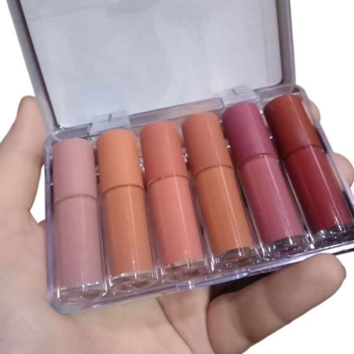 Pack of 6 & 8 Lipsticks Lip Gloss Matte Lipstick Lipgloss Daraz.pk