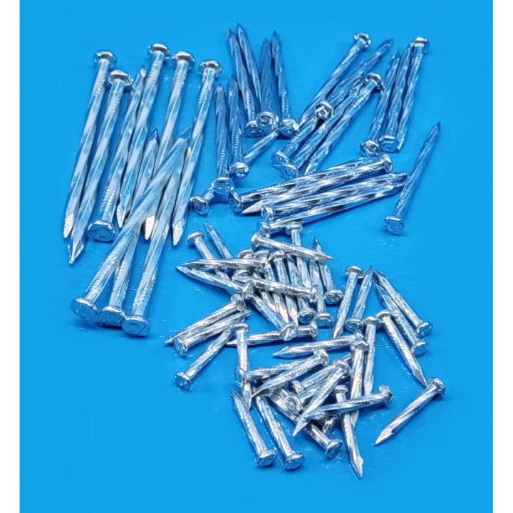 DreamsMart Pack of 10pcs Taiwan Steel Nails 1" / 2" / 3" inches Hardened Nail Concrete Cement High Toughness Wall Bricks Wood Plastic