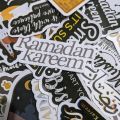 25pcs RAMADAN MUBARAK stickers for muslims ramadan ramzan sticker islamic fasting islam ideal for all pakistanis jjournals guitar sketchbooks. 