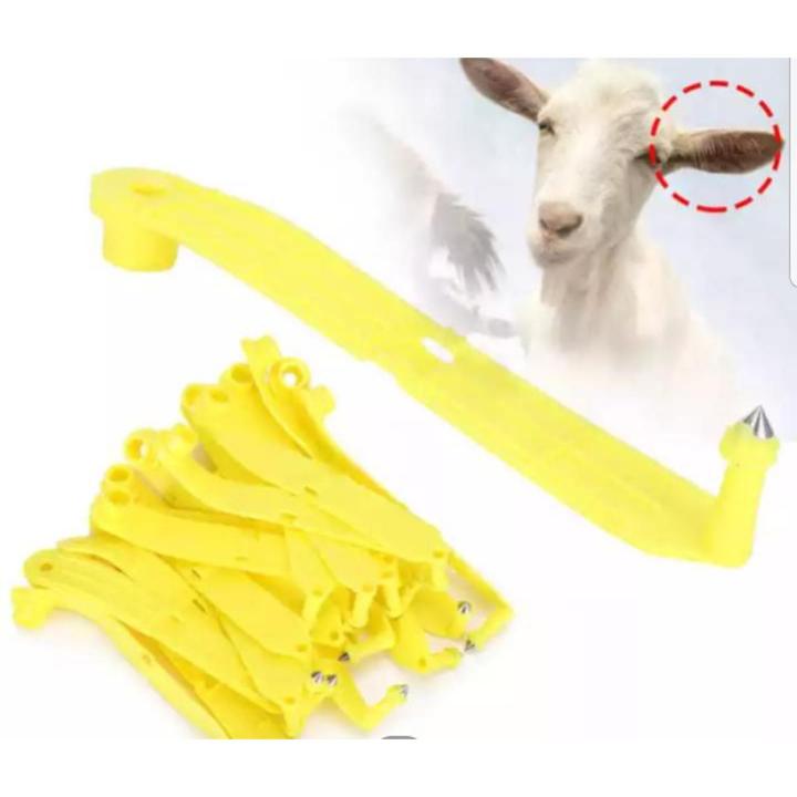 Goat Tag Sheep Tags Ear Tags for Animal Identification (25 pcs UNPRINTED)