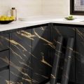 Marble Sheet - Marble Sheet Sticker - 60cm x 100cm/200Cm Marble Sheet Texture Design PVC Waterproof Self adhesive Wallpaper Sticker sheet Furniture New Skin Kitchen Cabinet Paper Stickers sheet Oilproof Table top Sticker sheet. 