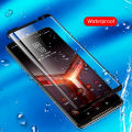 Biruiqu 2PCS For ASUS ROG 3 9H 2.5D Full Cover Rog Phone 3 Tempered Glass Screen Protector Film Black. 