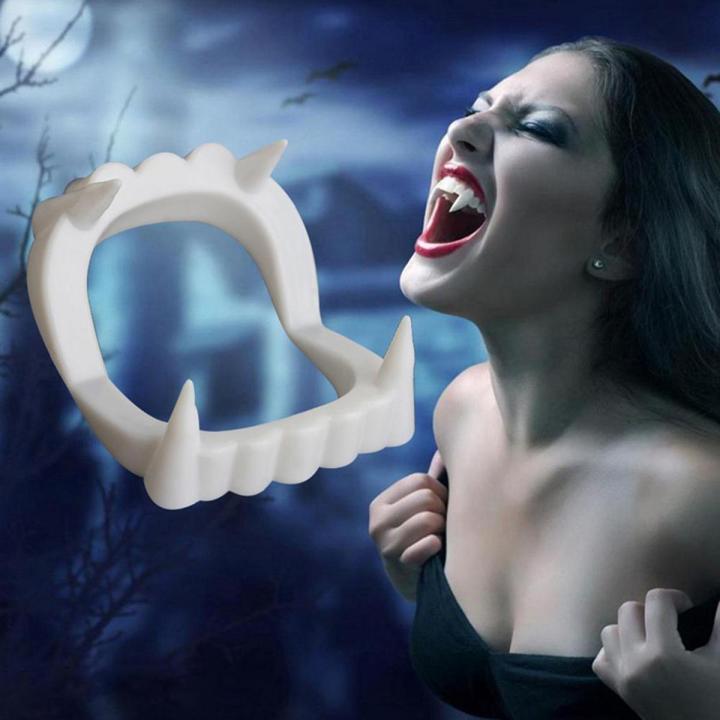 Vampire Dracula Sharp Teeth Werewolf Zombie Fangs Halloween Party Favor