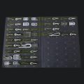 Large Clip Shirt Packing Clip Clothing Accessories Fixed Shirt Shaping Rubber Clip Plastic Clip Clothes Shirt Clip. 