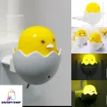 Egg Night Light, Cartoon Chick Night Light Mini Light Control LED Nursery Night Lamp for Kids. 