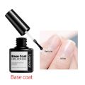 Lanmuiar Top Coat Nail Polish Base Coat Matt Coat Transparent Clear UV Primer Gel Polish Gel Lacquer Nail Manicure. 