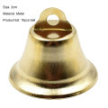 10Pcs/Set Hanging Bell Exquisite Workmanship Clear Ringing Metal Christmas Rustic Bell Decor for Home. 