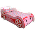 Furnishoo Kitty Car Bed - Girls Car Bed - Pink kids Car Bed. 