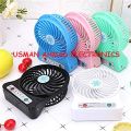 Portable Mini fan Battery Operated Rechargeable fan. 