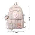 Canvas Schoolbags For Teenage Girls Backpack Women Laptop , School Bags. 