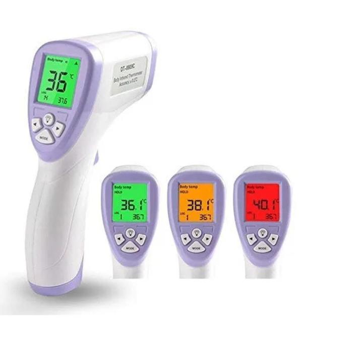 Digital non-contact infrared Thermometer front view detection check body temperatur