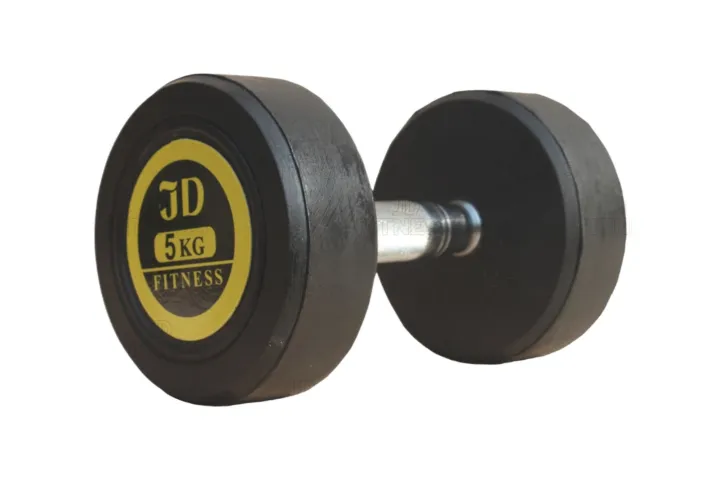 JD%20Fitness%20Professional%20Rubber%20Coated%20Dumbbell%20with%20Contoured%20Metal%20Handle%20(1-Pc)%20-%20High-Quality%20Fixed%20Weight%20for%20Home%20Gym%20&%20Strength%20Training%20-%20Available%20in%201kg%20to%2012kg%20-%20Image%203