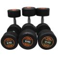 ZEE MAX FITNESS Rubber Coated Dumbbells Pair of 10KG(10+10). 