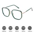 Ultralight Blue Blocking Glasses Women Girls Retro Frame Plain Eyeglasses Anti-blue Light Transparent Eyewear Optical Glasses. 