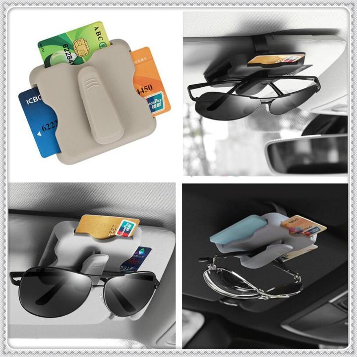 Car Organizer Sun Card Holder Glasses Clip For Nissan TEANA QASHQAI X-Trail Subaru BRZ VIZIV-7 Levorg PALADIN BLUEBIRD
