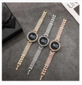 Latest Design Luxury Digital Led Watch for Women Girls| Full Diamond Touch Screen LED Watch Steel Chain with Diamonds Ladies Watches For Female Women Girl. 
