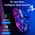 Free Wolf X11 2.4GHz Wireless Mouse rechargeable luminous mechanical gaming mouse Wireless Computer Mouse. 