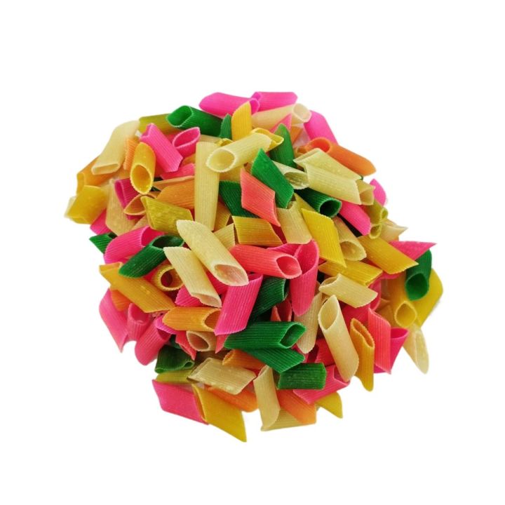 Uncooked Multicolor Slanty papar – 1 KG | Crispy Snacks for Frying - Best Tea Time Snack