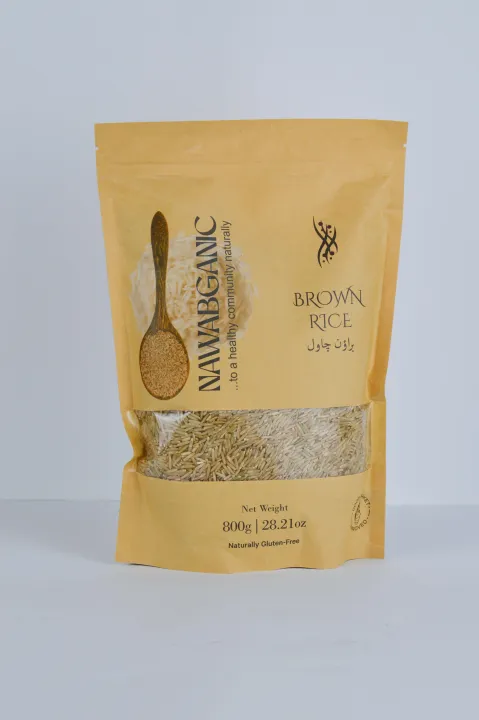 Brown Rice/Rice 800g - 100% Natural, Whole Grain, Rich in Fiber | Daraz.pk