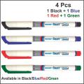 PIANO Smart Wipe Easy White Board Marker-Pack of 4 Pcs. 