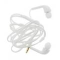 In-Ear Earphones for all mobiles Stereo  - White. 