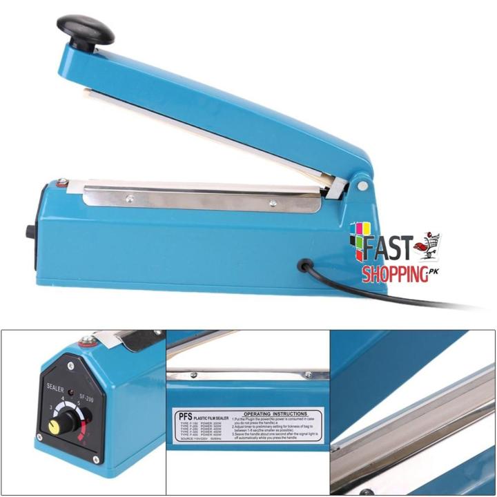Impulse Sealer Heat Sealing Machine Vacuum Bag Sealer Poly Tubing Plastic Bag Packing Tools Heat Sealer Shrink