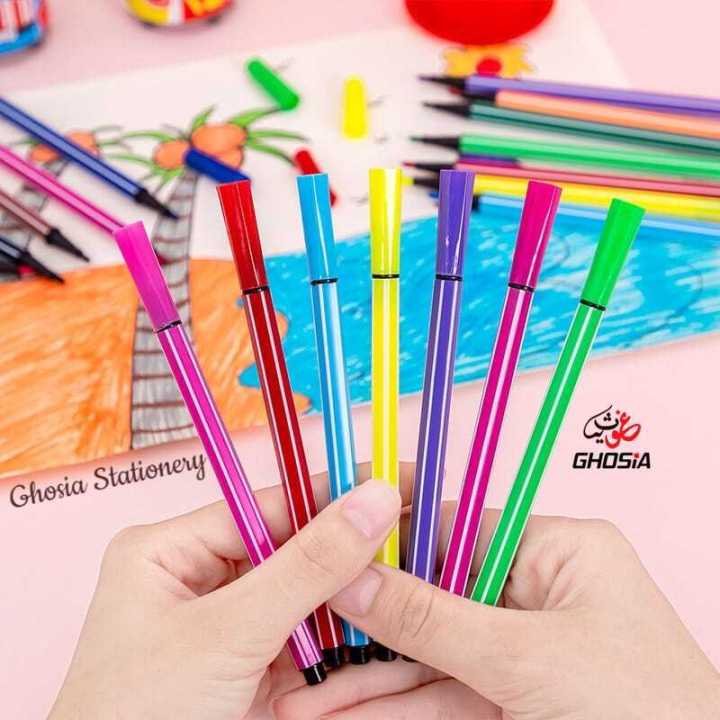 Multicolor%20Markers%20Set-%20Watercolor%20Marker%20Color%20Set%20of%2012%20Colorful%20markers,%20Coloring%20&%20Arts%20Sets%20For%20Kids-1998%20-%20Image%204