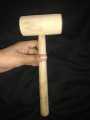 2 pcs baby Wooden Hammer strong for kids Wooden Mallet Handmade decorative eco friendly wooden hammer toy for children and interior Craving Hammer Punching Tool. 