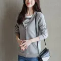 Jaket Perempuan Sweater Women Hoodie Zip Plus Size Baju Sejuk Wanita plain casual long sleeve sweaters zipper winter hoodies woman. 