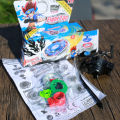 Beyblade For Kids - fight top super hero Edition Metal Plastic Fusion Masters 6D System Rapidity Spinning Top with 1x launcher, Beyblade Burst Toys For Toddlers Boys Best For Gifting. 