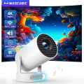 HY300, HY300 Pro & HY300 Plus Android Projector 200/260 ANSI Android 11 4K 1280*720P Dual Wifi6 BT5.0 Allwinner H713 Home Cinema Outdoor Indoor Projector. 