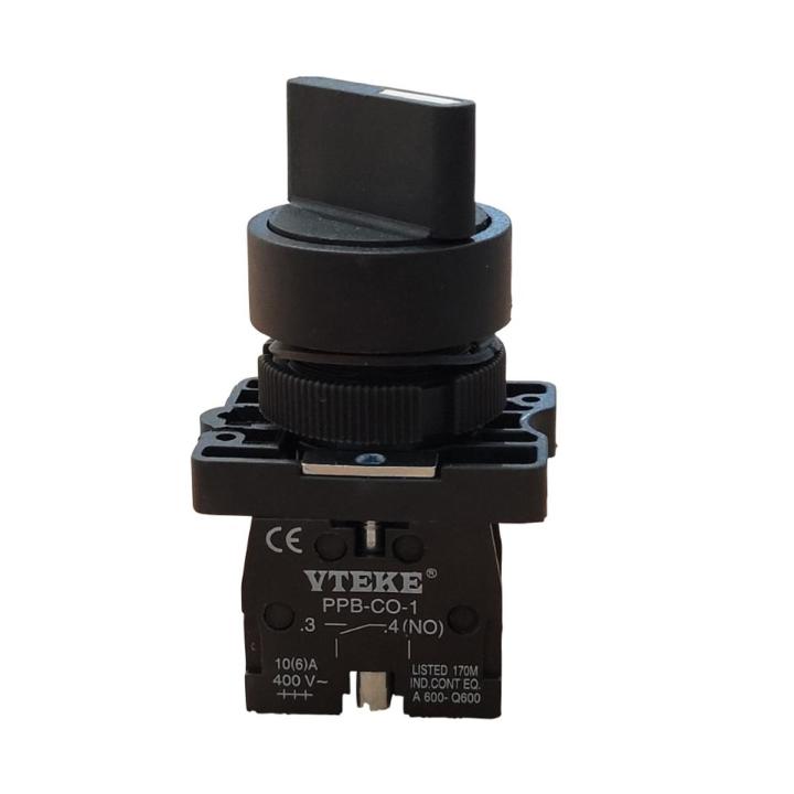 Selector switch 22mm 1 0 1 and 1 0 1