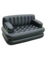 Sofa Come Bed With Electric Pump & Bag 5 In 1 Inflatable. 