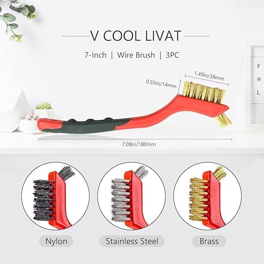 3%20Pcs%20Soft%20Grip%20Wire%20Brush%20Set%20Brass/Stainless%20Steel/Nylon%20Stripper%20Brushes%20for%20Cleaning%20Rust%20Removal,Dirt,Paint%20Scrubbing%20Metal%20Cleaner%20Cleaning%20Wleding%20Slag%20Strong%20Curved%20Handle%20Grip%20Deep%20Cleaning%20-%20Image%203