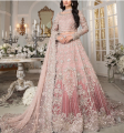 Luxury Heavy Embroidered Net Wedding Maxi Dress - 5000+ Handwork Pearls, Design CHI-724. 