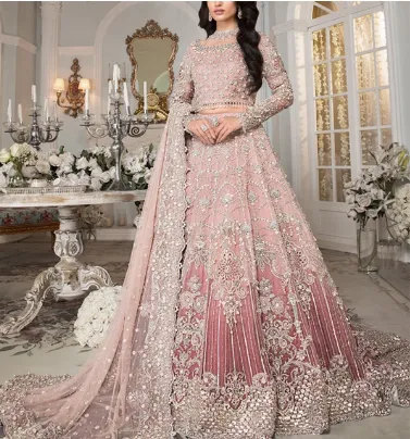 Luxury%20Heavy%20Embroidered%20Net%20Wedding%20Maxi%20Dress%20-%205000+%20Handwork%20Pearls,%20Design%20CHI-724%20-%20Image%206