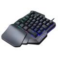 One-Handed Keyboard Gaming K108 Mechanical For PUGB Mobile Game Left Hand Small. 