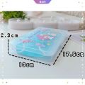 Transparent Cartoon Face Mask Storage Box Sanrio My Melody Kuromi Cinnamoroll Jewelry Case Marvel Portable Face Mask Storage Case [RAIN]. 