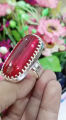 Original Anari Yaqoot Pure 925 Silver / Chandi Ring. 