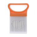 New Kitchen Gadgets Onion Slicer Tomato Vegetables Safe Fork Vegetables Slicing Cutting Tools-1. 