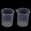 【shengxiong6525】2pcs NEW-Kitchen Lab Graduated Beaker Clear Measuring Cup Thicken with Jug 200ML. 