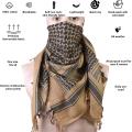 Coyote Brown Shemagh Scarves for unisex. 