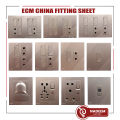 ECM Metal Series  Electric China Fitting Sheet China Switch Board Choose by Choice. 