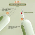 2 IN 1 Needle Threaders Multifunctional Disconnector Release Home Hand Sewing Machine Coil Sewing Machine Sewing Accessories. 