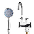 Instant geyser - Hot Water Tap with shower - Electric Water Heater - Heating Faucet Tap For Kitchen & Bathroom - Shock Proof Electric Water Tap - Smart Water Heater - Water Geezer - Electric Water Heater Faucet - Electric Water Tap with Digital Display.. 