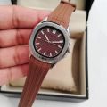High Quality Ruber Strap Square Dial Watch for Men Boys| Latest Design Square Dial Wrist Watch. 
