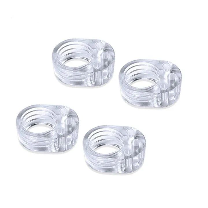 Handle Buffer Wall-mounted Door stopper Non-slip Transparent Silica Door handle ...