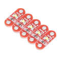 50 Pcs LilyPad LED Module White Wearable Surface-Mounted DIY Kit for Arduino 3~5V. 