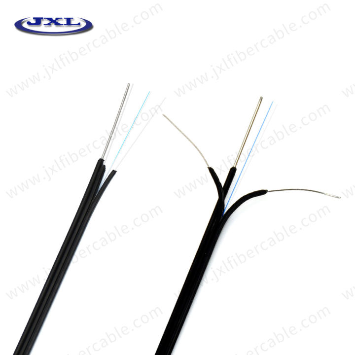 Future-Ready 2 Core Fiber Cable with Single Mode Fiber and Three Steel Wire Integration