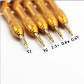 Mini Screwdriver T5 Torx T6 Security Screwdriver with Hole for MacBook Pro Laptop Computer Mac Models Controller Repair Tool. 